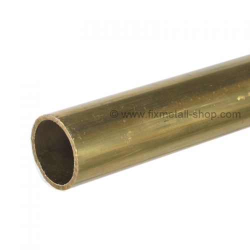 Brass round tube