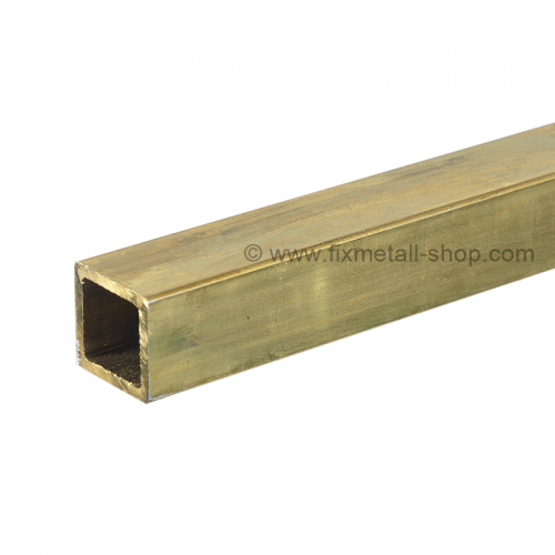 Brass square tube