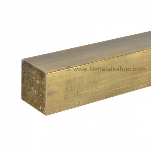 Brass square bar