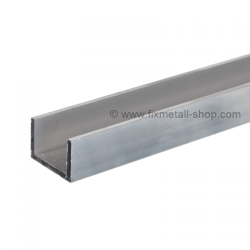 Aluminum U-profile (channel) AlMgSi0.5