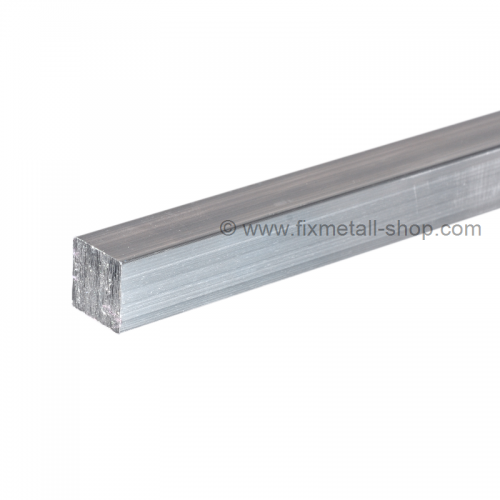 Aluminium square bar AlMgSi0.5
